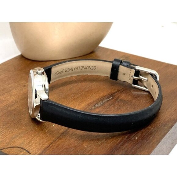 Timex Women's Watch T2H331 Indiglo Quartz Black Leather Band Petite Date… - Picture 10 of 15